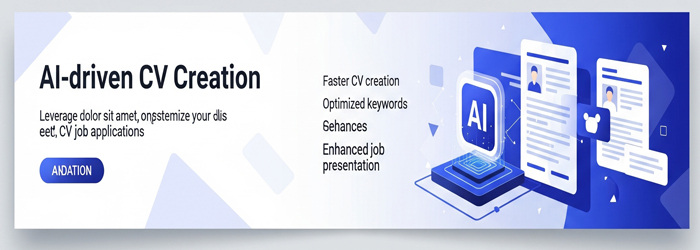 AI assisting with CV creation